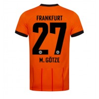 Eintracht Frankfurt Mario Gotze #27 Tretí futbalový dres 2024-25 Krátky Rukáv